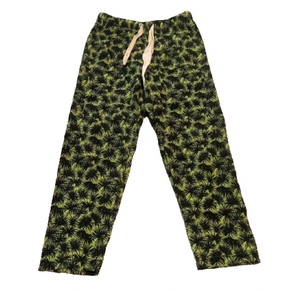 Sandrine Rose x Free People Havana Palm Tree Pants Green/Black - Picture 1 of 4